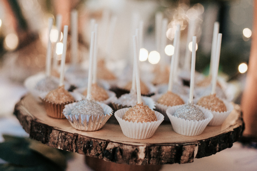 diy wedding cake pops