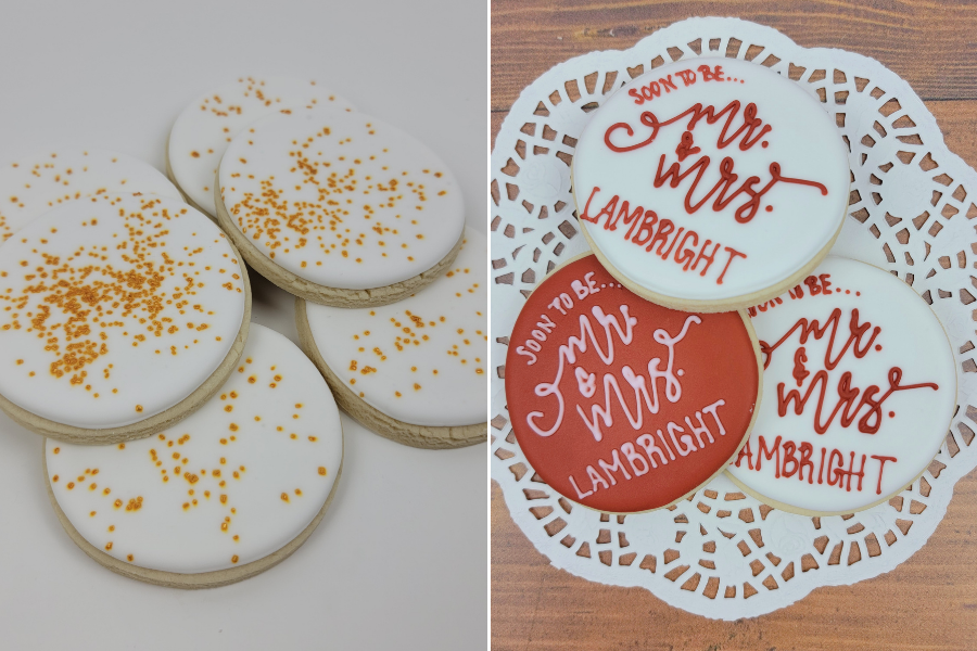 diy wedding sugar cookies