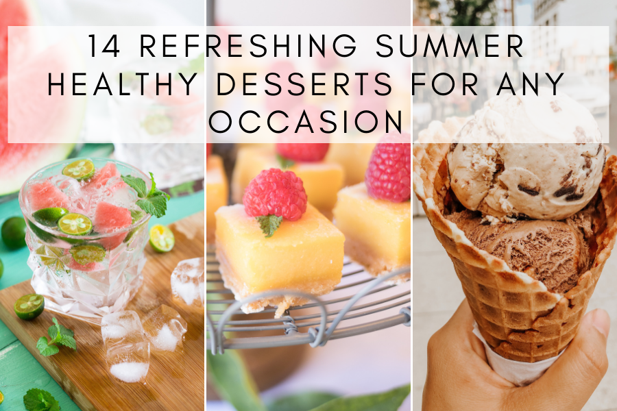 summer healthy desserts